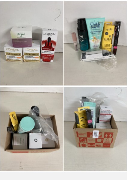 Lot 185  
            Nottingham SR5 - Delivery Only 

                
BOX OF ITEMS TO INC LOREAL PARIS REVITALIFE