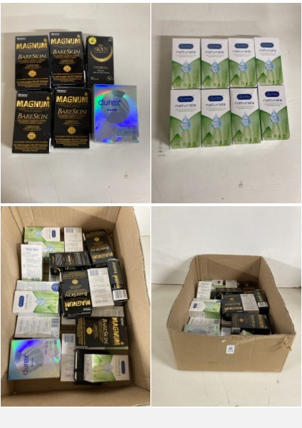 Lot 213  
            Nottingham SR5 - Delivery Only 

                
BOX OF ITEMS TO INC DUREX NUDE CONDOMS