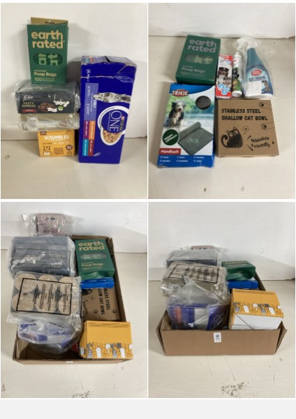 Lot 215  
            Nottingham SR5 - Delivery Only 

                
BOX OF PET ITEMS TO INC SCRUMBLES