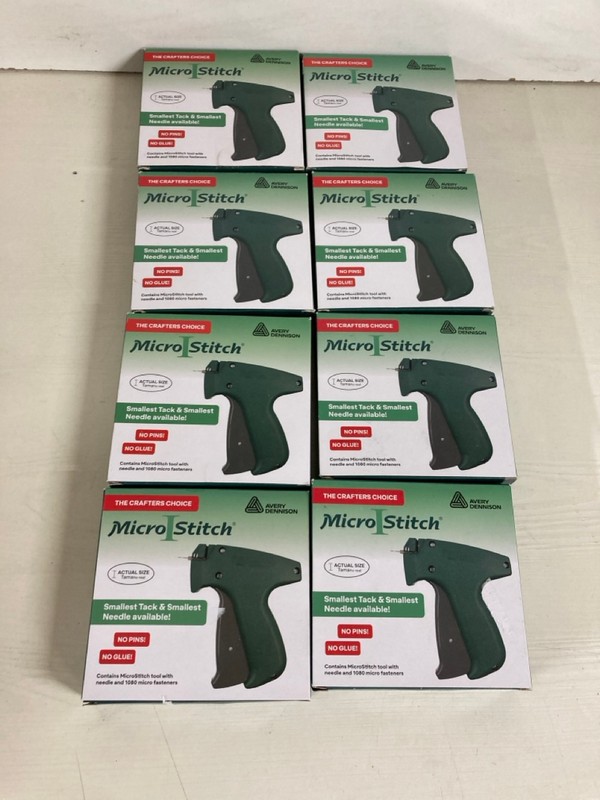 Lot 219  
            Nottingham SR5 - Delivery Only 

                
QTY OF AVERY DENNISON THE CRAFTERS CHOICE MICRO STITCH