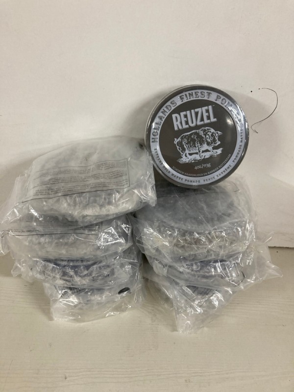 Lot 220  
            Nottingham SR5 - Delivery Only 

                
8 X REUZEL HAIR CREAMS