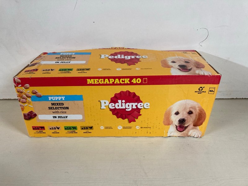 Lot 223  
            Nottingham SR5 - Delivery Only 

                
PEDIGREE PUPPY MIXED SELECTION WITH RICE