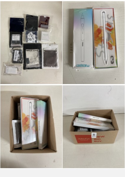 Lot 225  
            Nottingham SR5 - Delivery Only 

                
BOX OF ITEMS TO INC METAPEN PENCIL