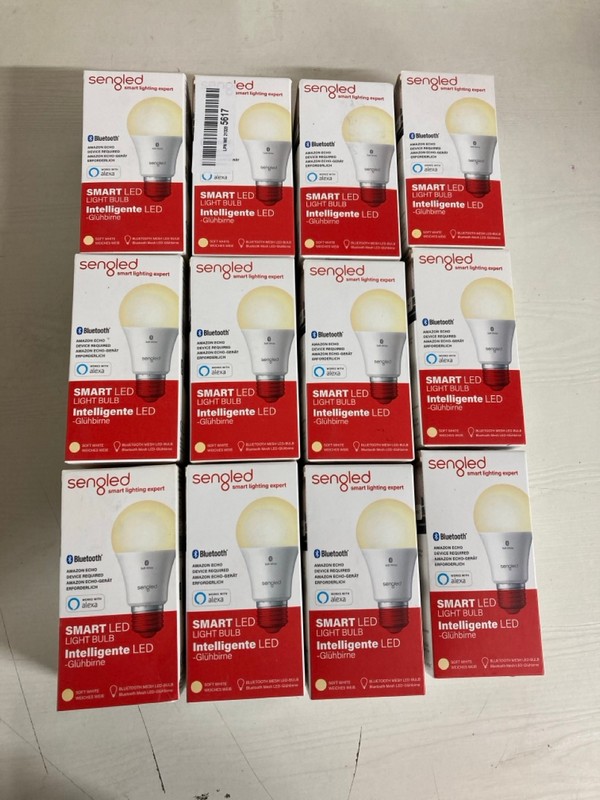Lot 234  
            Nottingham SR5 - Delivery Only 

                
LARGE QTY OF SENGLED SMART LIGHTING EXPERT BULBS