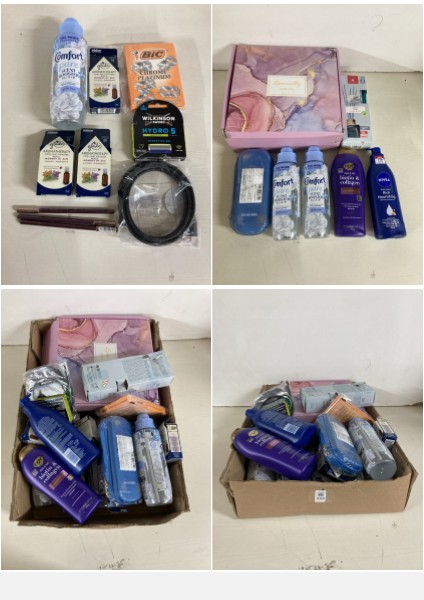 Lot 244  
            Nottingham SR5 - Delivery Only 

                
BOX OF VARIOUS ITEMS TO INC WILKINSON SWORD HYDRO 5