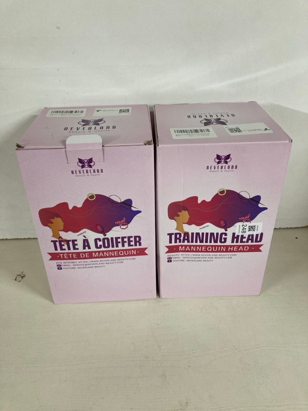 Lot 248  
            Nottingham SR5 - Delivery Only 

                
2 X NEVERLAND TRAINING HEADS