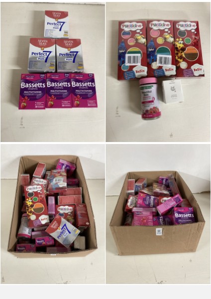 Lot 252  
            Nottingham SR5 - Delivery Only 

                
BOX OF VARIOUS ITEMS TO INC SEVEN SEAS PERFECT MAN PLUS 7