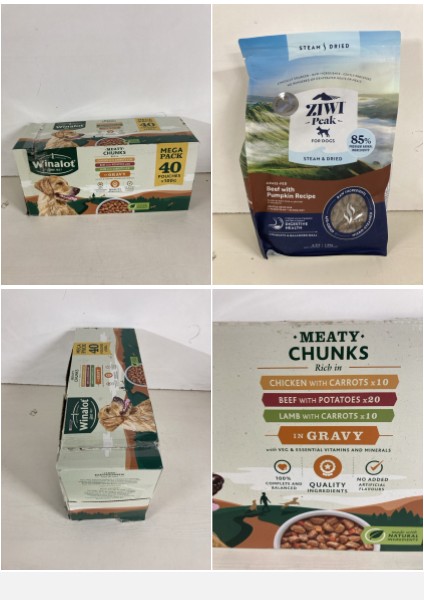 Lot 255  
            Nottingham SR5 - Delivery Only 

                
2 X PET FOOD ITEMS TO INC ZIWI PEAK