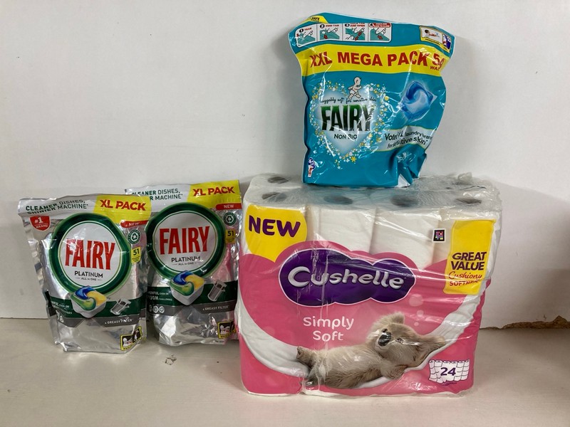 Lot 257  
            Nottingham SR5 - Delivery Only 

                
QTY OF ITEMS TO INC FAIRY PLATNIUM TABLETS