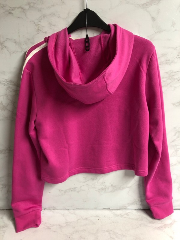 Lot 25  
            Nottingham SR5 - Delivery Only 

                
ADIDAS KIDS 3 STRIPE PINK/WHITE HOODIE SIZE:14-15YEARS
