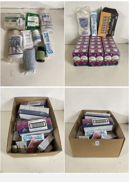 Lot 266  
            Nottingham SR5 - Delivery Only 

                
BOX OF VARIOUS ITEMS TO INC FOOTPATCHES DEEP CLEANSING & TOXIN REMOVAL