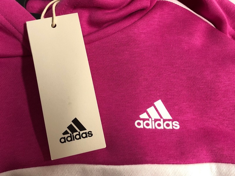 Lot 26  
            Nottingham SR5 - Delivery Only 

                
ADIDAS KIDS 3 STRIPE PINK/WHITE HOODIE SIZE:9-10YEARS