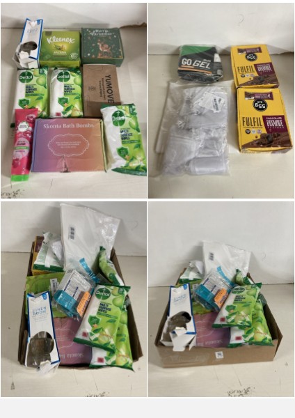 Lot 270  
            Nottingham SR5 - Delivery Only 

                
BOX OF VARIOUS ITEMS TO INC SKONTA BATH BOMBS