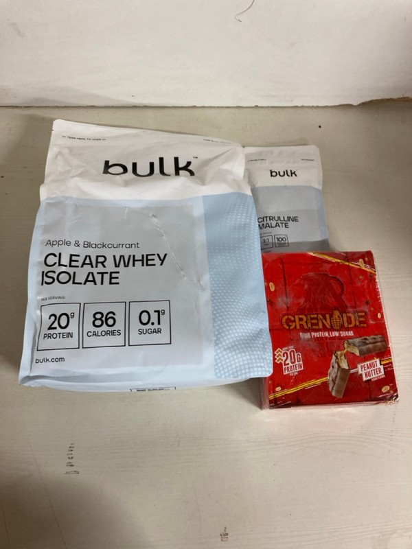 Lot 273  
            Nottingham SR5 - Delivery Only 

                
BOX OF VARIOUS ITEMS TO INC GRENADE PROTEIN BARS