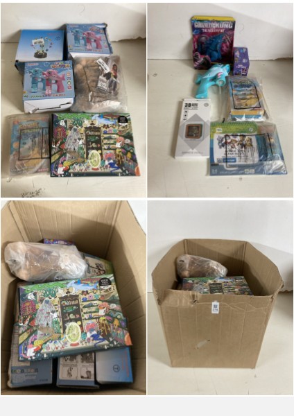 Lot 274  
            Nottingham SR5 - Delivery Only 

                
BOX OF VARIOUS TOYS TO INC MONSTERVERSE GODZILLA X KONG THE NEW EMPIRE