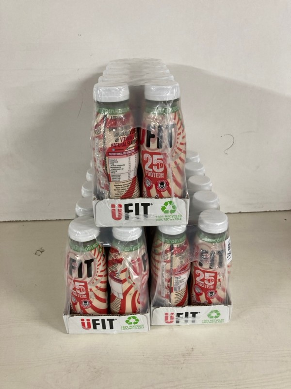 Lot 280  
            Nottingham SR5 - Delivery Only 

                
3 X BOXES OF 12 UFIT PROTEIN SHAKES BBE:13.01.26