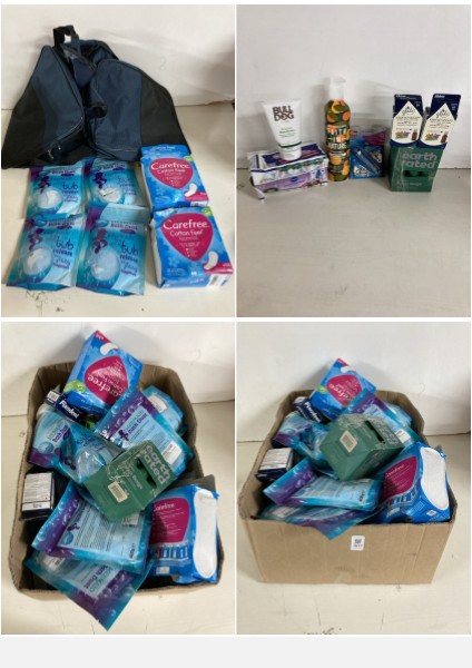 Lot 307  
            Nottingham SR5 - Delivery Only 

                
BOX OF VARIOUS ITEMS TO INC ELYSIUM SPA MERMAID BATH DUST