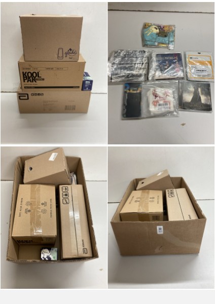 Lot 321  
            Nottingham SR5 - Delivery Only 

                
BOX OF VARIOUS ITEMS TO INC KOOLPAK COMPACT INSTANT ICE PACK EXP:11/10/2028