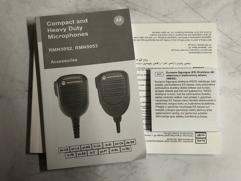 Lot 33  
            Nottingham SR5 - Delivery Only 

                
MOTOROLA DM4600E UHF1 LP CD MBAR504N - ORIGINA; RRP: £510