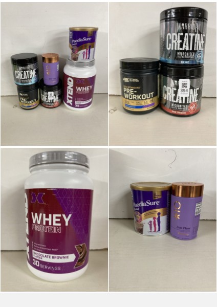 Lot 394  
            Nottingham SR5 - Delivery Only 

                
6 X ITEMS TO INC WARRIOR CREATINE