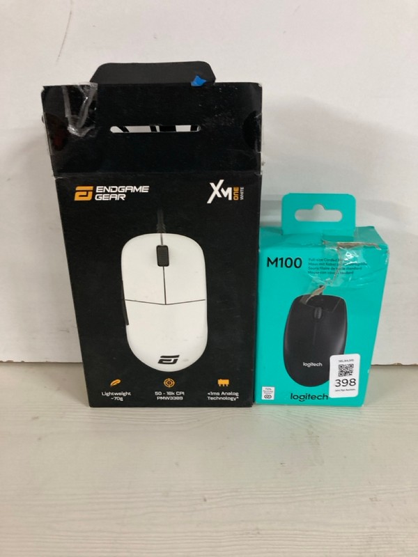 Lot 398  
            Nottingham SR5 - Delivery Only 

                
2 X MICE TO INC ENDGAME GEAR GAMING MOUSE