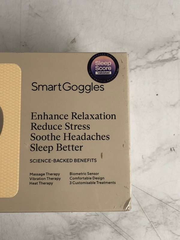 Lot 3  
            Nottingham SR5 - Delivery Only 

                
THERABODY WELLNESS SMART GOGGLES - ORIGINAL RRP: £78