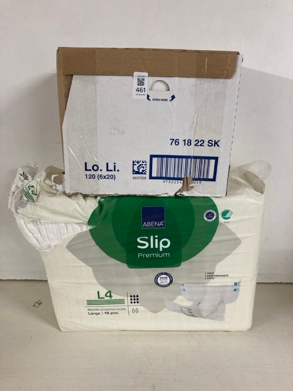 Lot 461  
            Nottingham SR5 - Delivery Only 

                
2 X ITEMS TO INC ABENA PREMIUM LARGE SLIPS