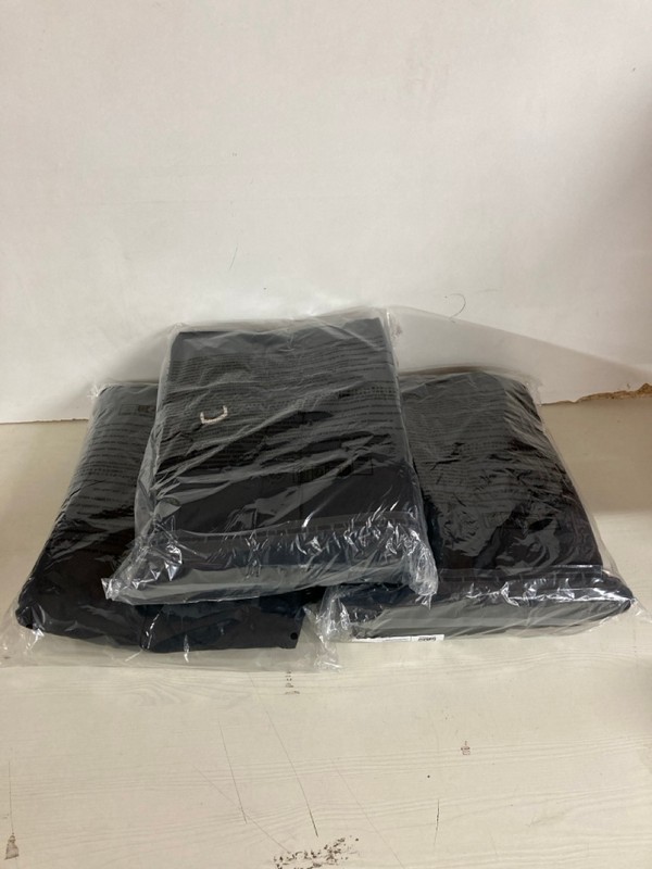 Lot 475  
            Nottingham SR5 - Delivery Only 

                
3 X WATER-RESISTANT INSULATED SNOW BIB DUNGAREES/OVERALLS - BLACK - SIZE UK LARGE...