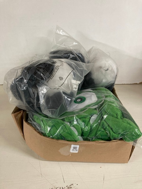 Lot 476  
            Nottingham SR5 - Delivery Only 

                
BOX OF VARIOUS ITEMS TO INC PLUSH SUPER SOFT MUM & BABY PANDA