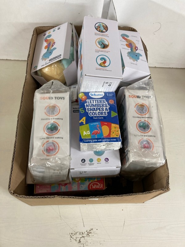 Lot 477  
            Nottingham SR5 - Delivery Only 

                
BOX OF VARIOUS ITEMS TO INC HIPPOCAMPUS BABY SENSORY ACTIVITY TOYS - Image 3