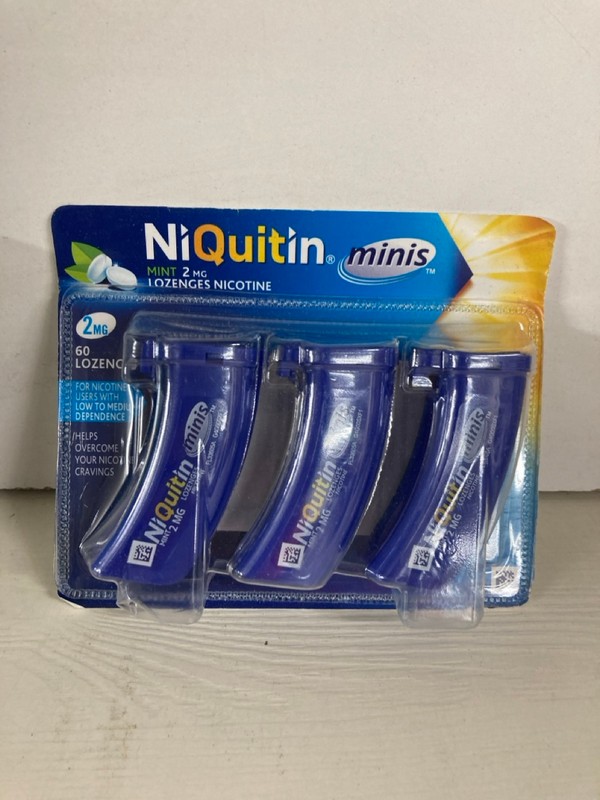 Lot 480  
            Nottingham SR5 - Delivery Only 

                
3 X VARIOUS ITEMS TO INC NICORETTE 2MG GUM NICOTINE 18+ ID REQUIRED - Image 2