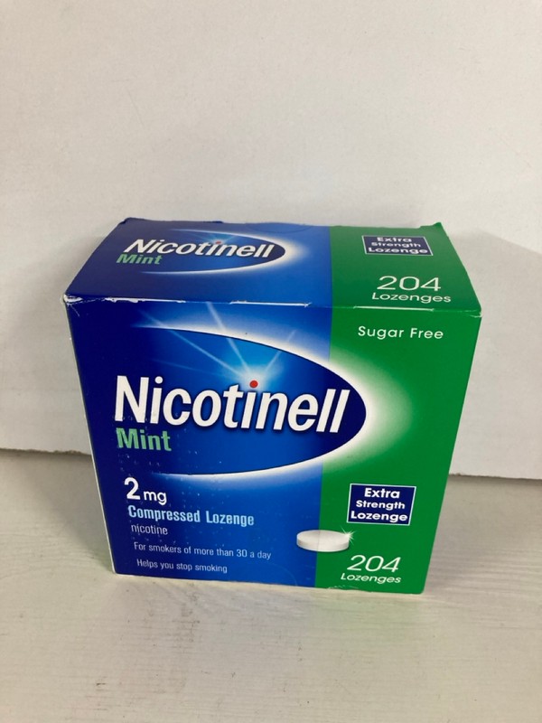 Lot 480  
            Nottingham SR5 - Delivery Only 

                
3 X VARIOUS ITEMS TO INC NICORETTE 2MG GUM NICOTINE 18+ ID REQUIRED - Image 3