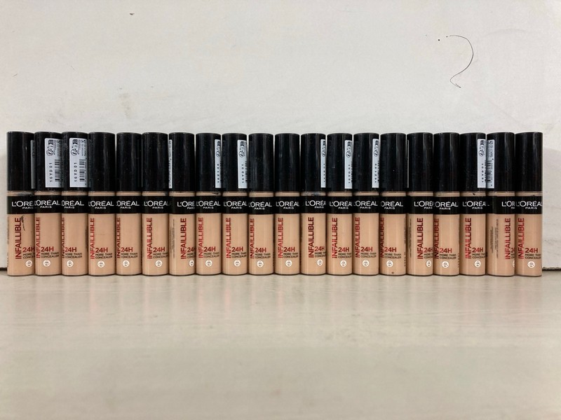 Lot 483  
            Nottingham SR5 - Delivery Only 

                
BOX OF LOREAL PARIS INFAILLIBLE 24H CONCEALER