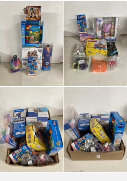 Lot 486  
            Nottingham SR5 - Delivery Only 

                
BOX OF VARIOUS TOYS TO INC LEARN WITH PEPPA PIG PEPPAS PHONIC ALPHABET
