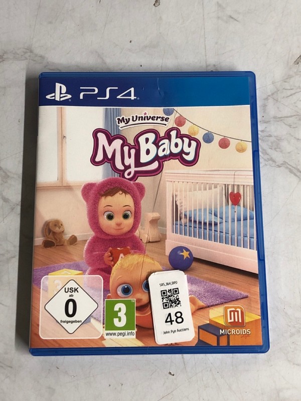 Lot 48  
            Nottingham SR5 - Delivery Only 

                
PS4 MY UNIVERSE MY BABY GAME