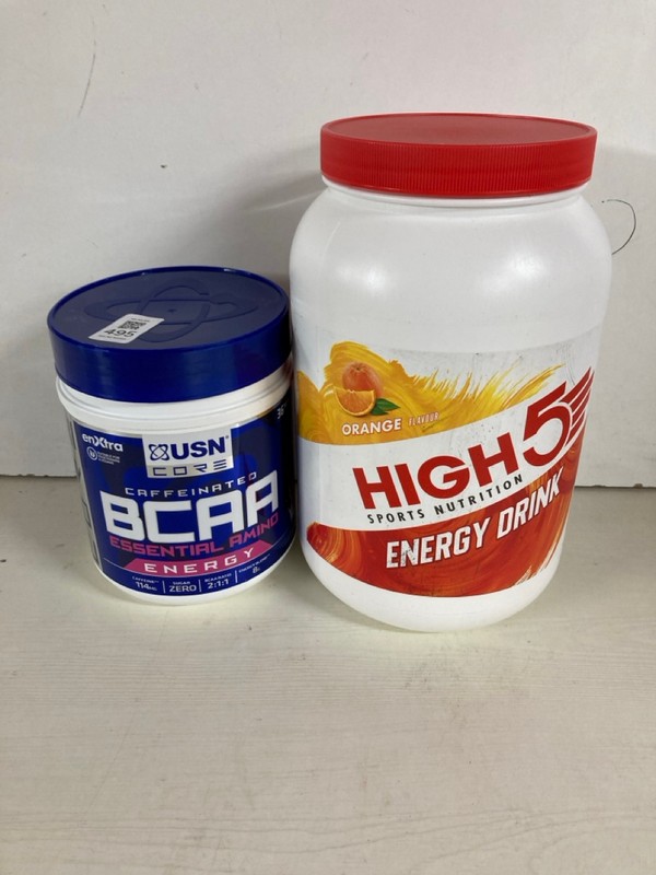 Lot 495  
            Nottingham SR5 - Delivery Only 

                
2 X VARIOUS ITEMS TO INC USN CORE CAFFEINATED BCAA ESSENTIAL AMINO BBE: 02/2026