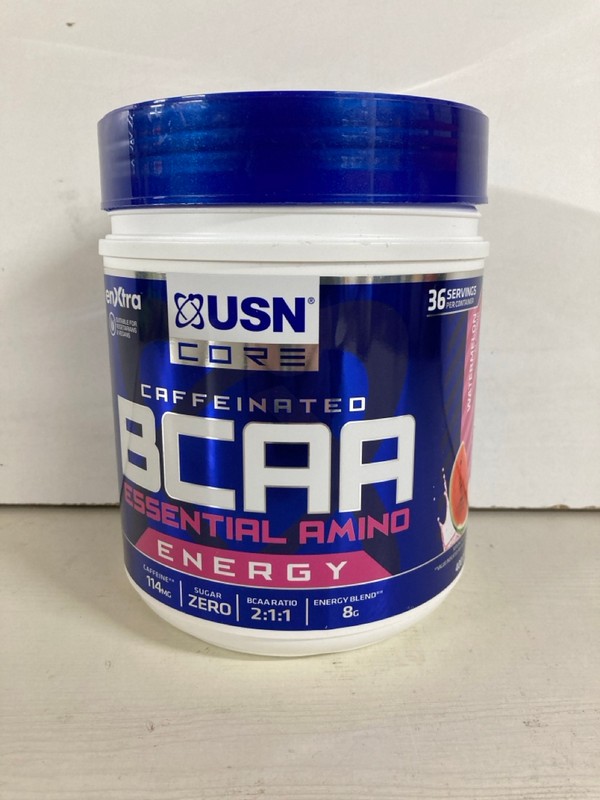Lot 495  
            Nottingham SR5 - Delivery Only 

                
2 X VARIOUS ITEMS TO INC USN CORE CAFFEINATED BCAA ESSENTIAL AMINO BBE: 02/2026