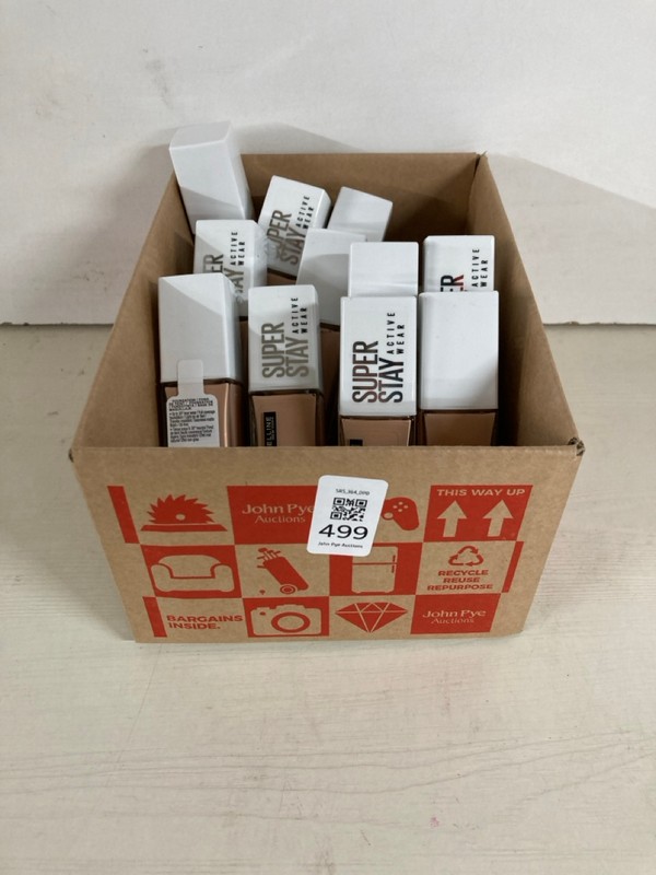 Lot 499  
            Nottingham SR5 - Delivery Only 

                
BOX OF MAYBELINE NEW YORK 30H FOUNDATION - Image 4