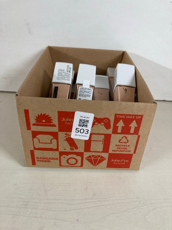 Lot 503  
            Nottingham SR5 - Delivery Only 

                
BOX OF MAYBELINE NEW YORK 30H FOUNDATION - Image 4
