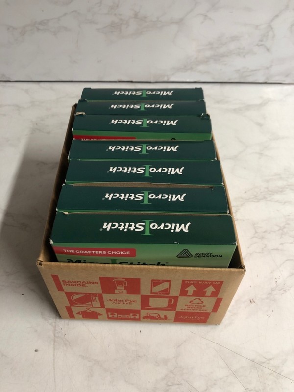 Lot 58  
            Nottingham SR5 - Delivery Only 

                
QTY OF AVERY DENNISON MICRO STITCH