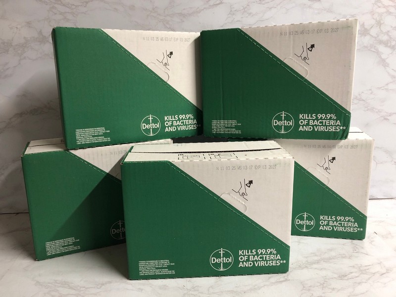 Lot 60  
            Nottingham SR5 - Delivery Only 

                
5 X BOXES OF DETTOL BIODEGRADABLE WIPES