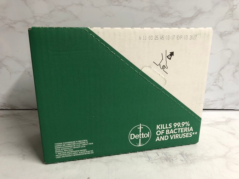Lot 60  
            Nottingham SR5 - Delivery Only 

                
5 X BOXES OF DETTOL BIODEGRADABLE WIPES