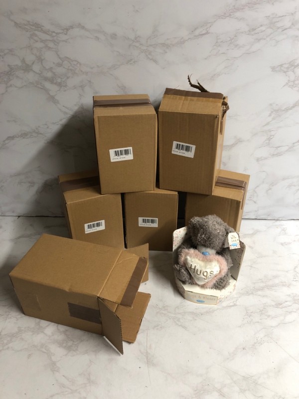 Lot 61  
            Nottingham SR5 - Delivery Only 

                
6 X ME TO YOU HUGS TEDDY BEARS