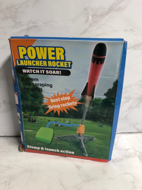 Lot 62  
            Nottingham SR5 - Delivery Only 

                
QTY OF CHILDRENS TOYS TO INC POWER LAUNCHER ROCKET