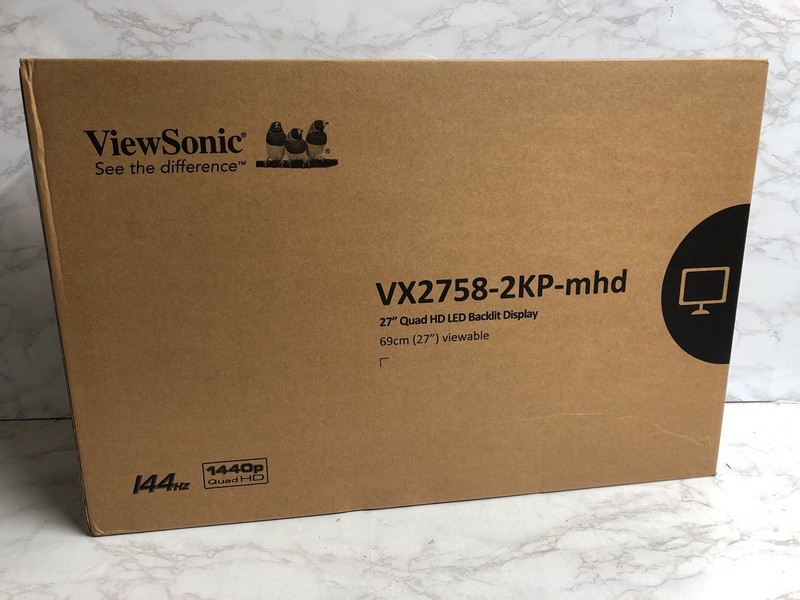 Lot 9  
            Nottingham SR5 - Delivery Only 

                
VIEWSONIC VX2758-2KP-MHD QUAD HD LED DISPLAY MONITOR - ORIGINAL RRP: £172