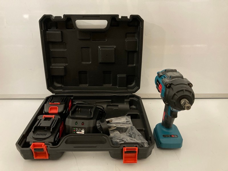 Lot 121  
            Nottingham SR7 – Delivery Only 

                
RECHARGEABLE 21V WRENCH (WITH 2 BATTERIES AND CHARGER)