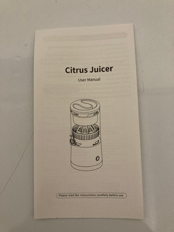 Lot 124  
            Nottingham SR7 – Delivery Only 

                
2 X PORTABLE CITRUS JUICERS