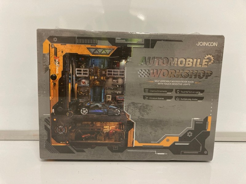 Lot 145  
            Nottingham SR7 – Delivery Only 

                
JOINCON AUTOMOBILE WORKSHOP BOOK NOOK KIT (SEALED)