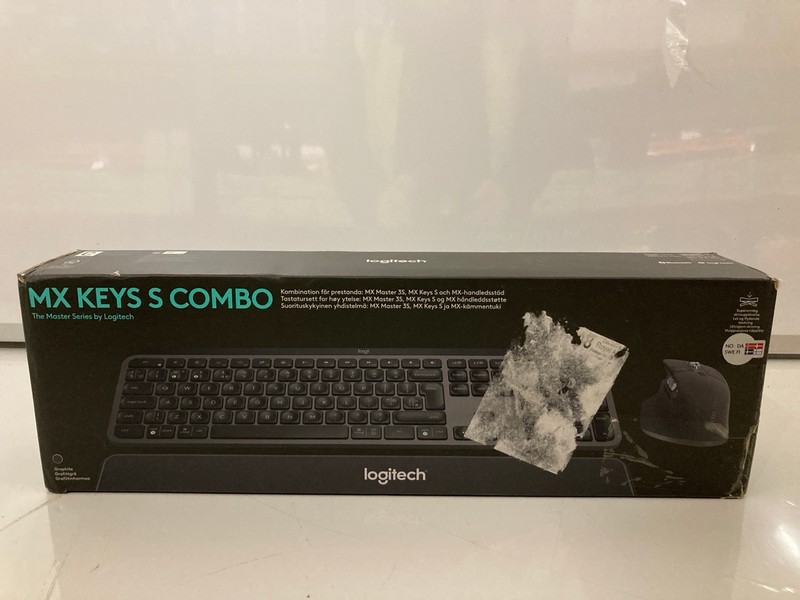 Lot 14  
            Nottingham SR7 – Delivery Only 

                
LOGITECH KX KEYS S COMBO KEYBOARD AND MOUSE ORIGINAL RRP £199.99