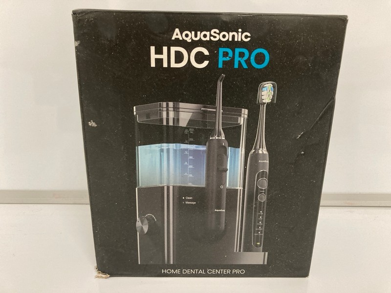 Lot 178  
            Nottingham SR7 – Delivery Only 

                
AQUASONIC HDC PRO HOME DENTAL CENTER PRO